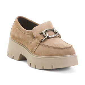 IGI&CO Made In Italy Suede Loafers With Accessory